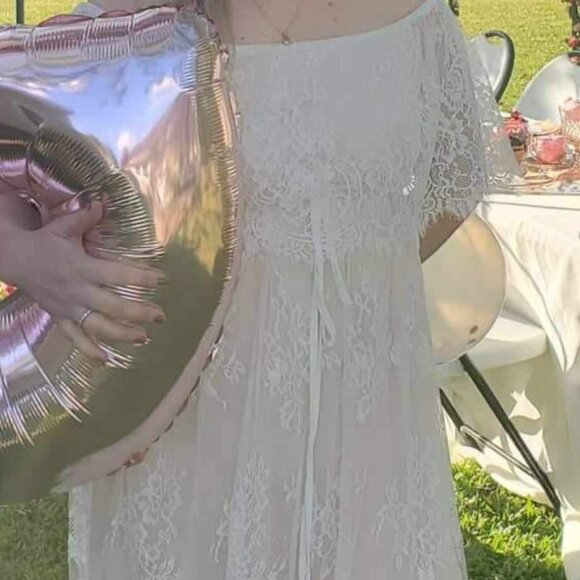 Baltic Born-Guinevere Lace Maxi dress - Picture 2 of 2